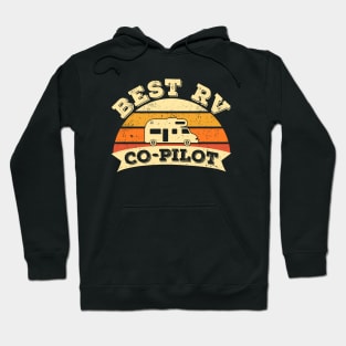 Best RV Co-Pilot Camping Camper Caravan Motorhome Hoodie